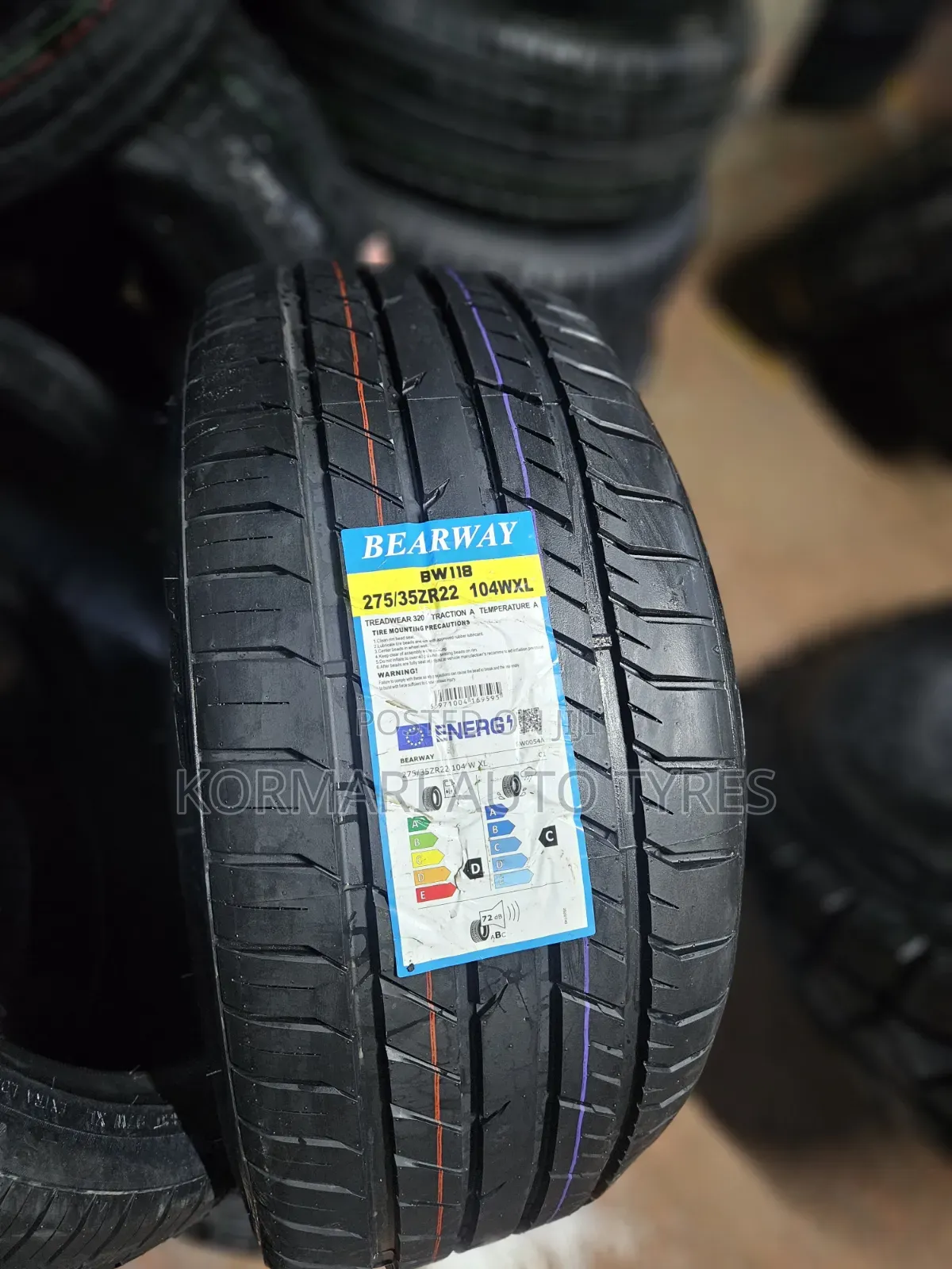 275/35r22 Bearway Tyre