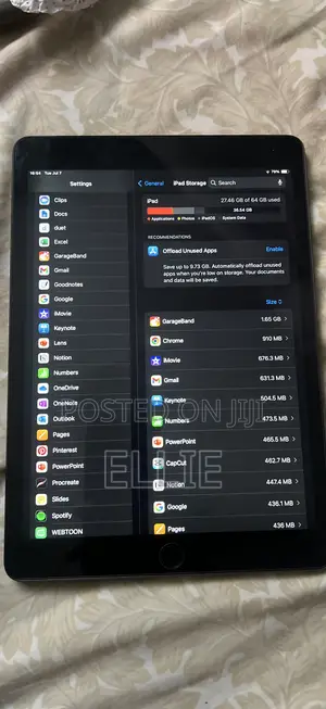 Apple iPad 9.7 64 GB Silver