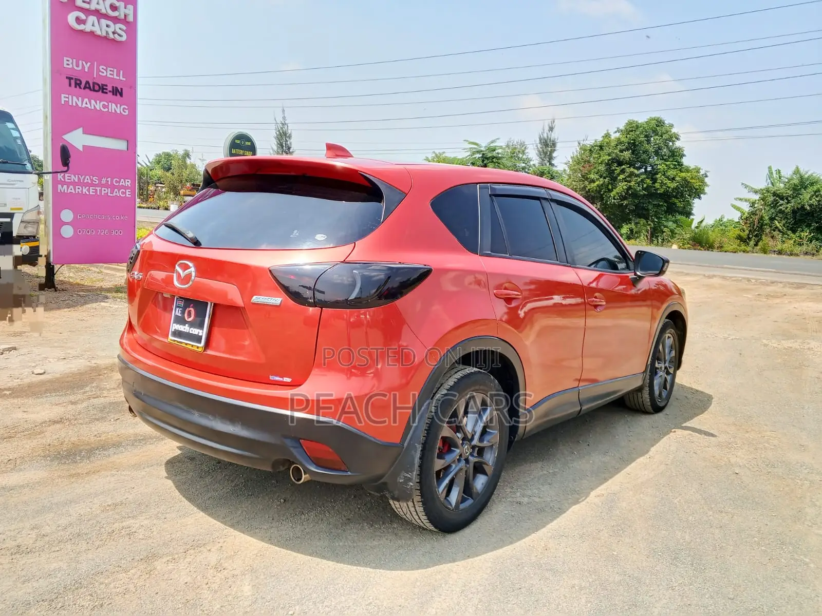 Mazda CX-5 2012 Red