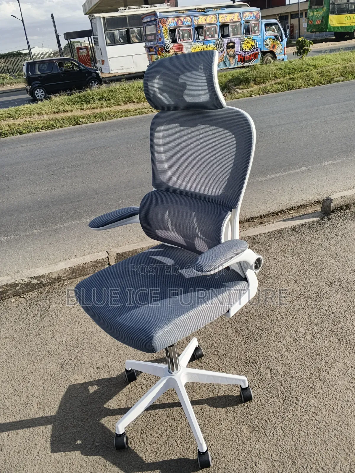 High-Back Ergonomic Office Chair