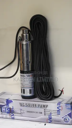 Freevel Dc Solar Borehole Pump 250w 0.3hp Submersible Water Pump 50m