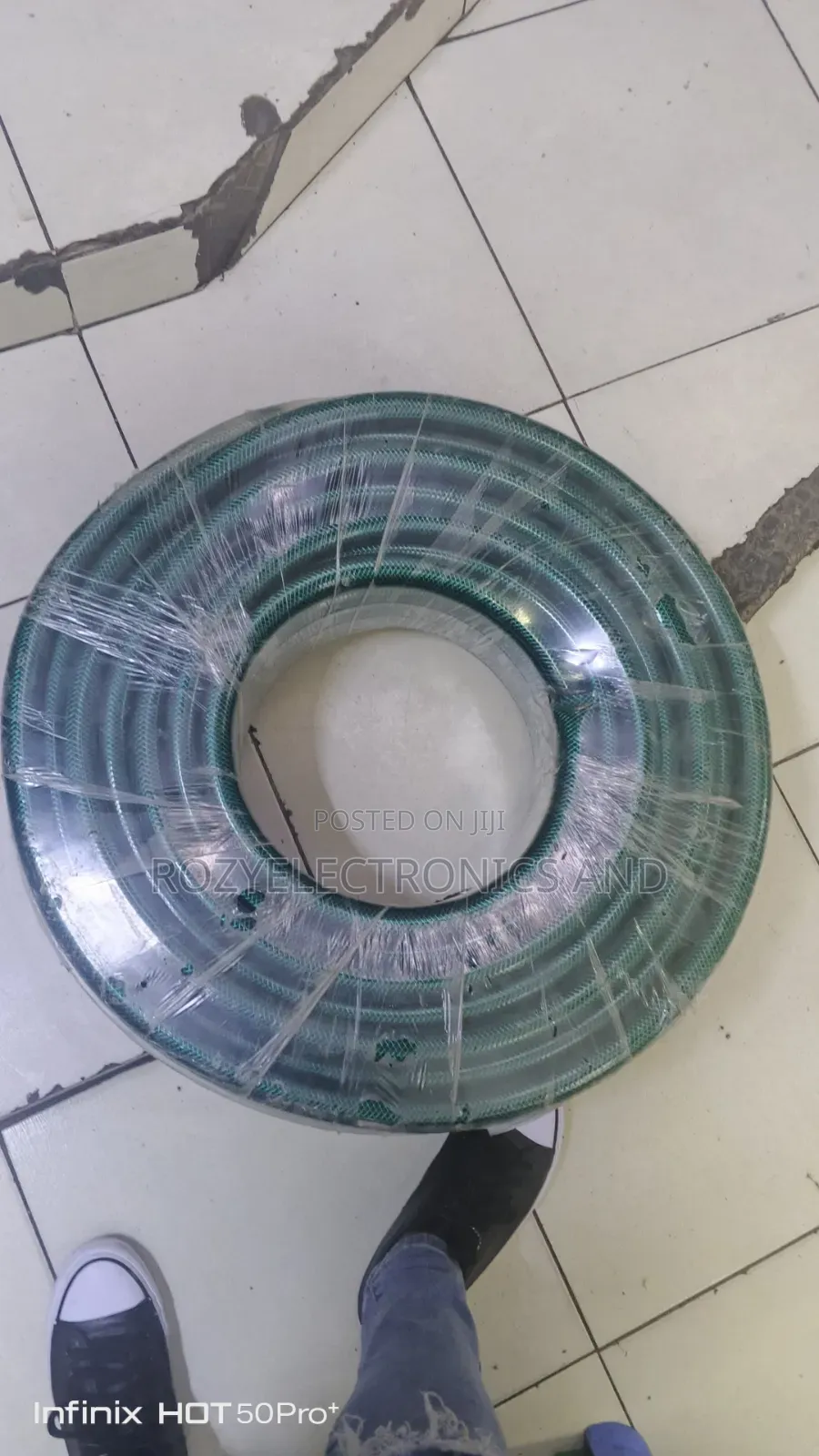 Durable Braided Horse Pipe 1 Inch by 50m Head