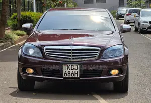 Mercedes-Benz C200 2010 Burgundy
