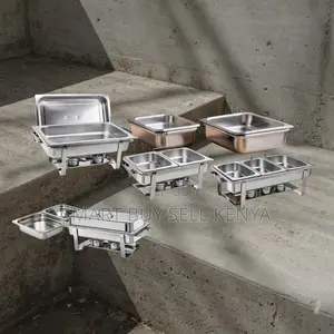 Hotel Grade Stainless Steel Compartment Chafing Dish Food Warmer