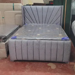 5x6 Chester King Size Gray and White