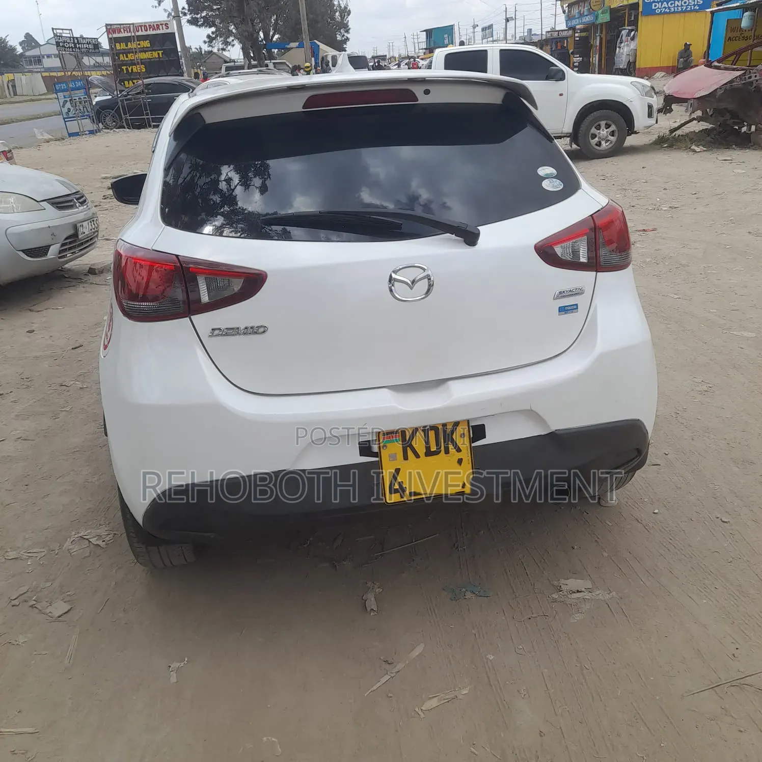 Mazda Demio 2015 White