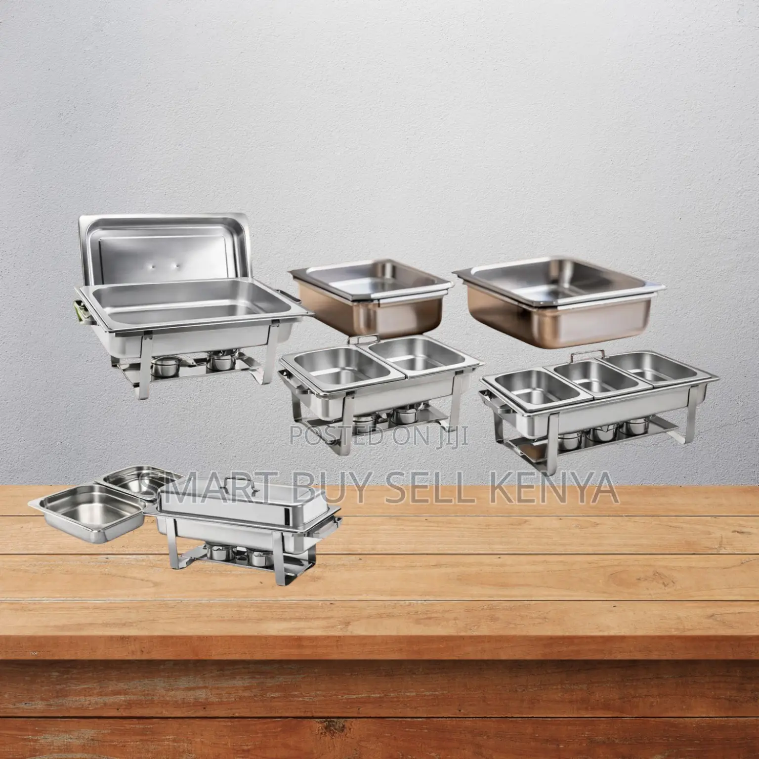 Party Serving Stainless Steel Compartment Chafing Dish Food Warmer