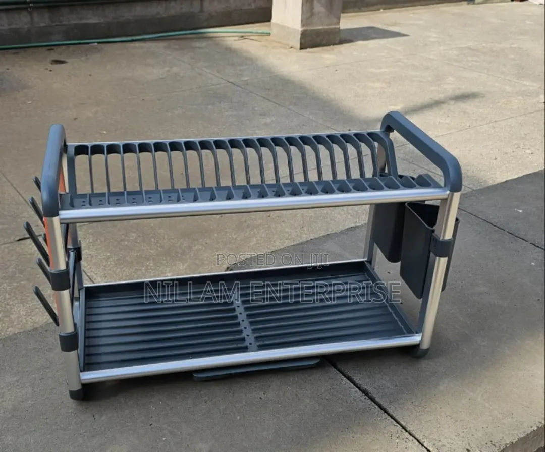 Premium Quality 2tier Aluminium Dish Drainer*