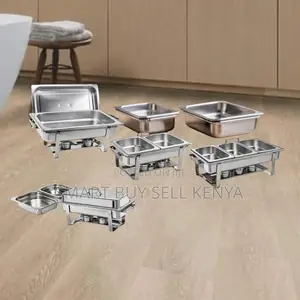 Wedding Catering Stainless Steel Compartment Chafing Dish Food Warmer