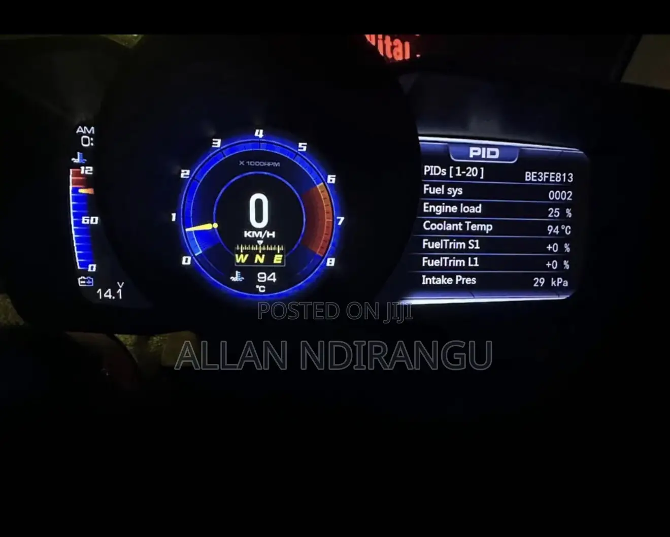 Universal Obd Digital Gauge