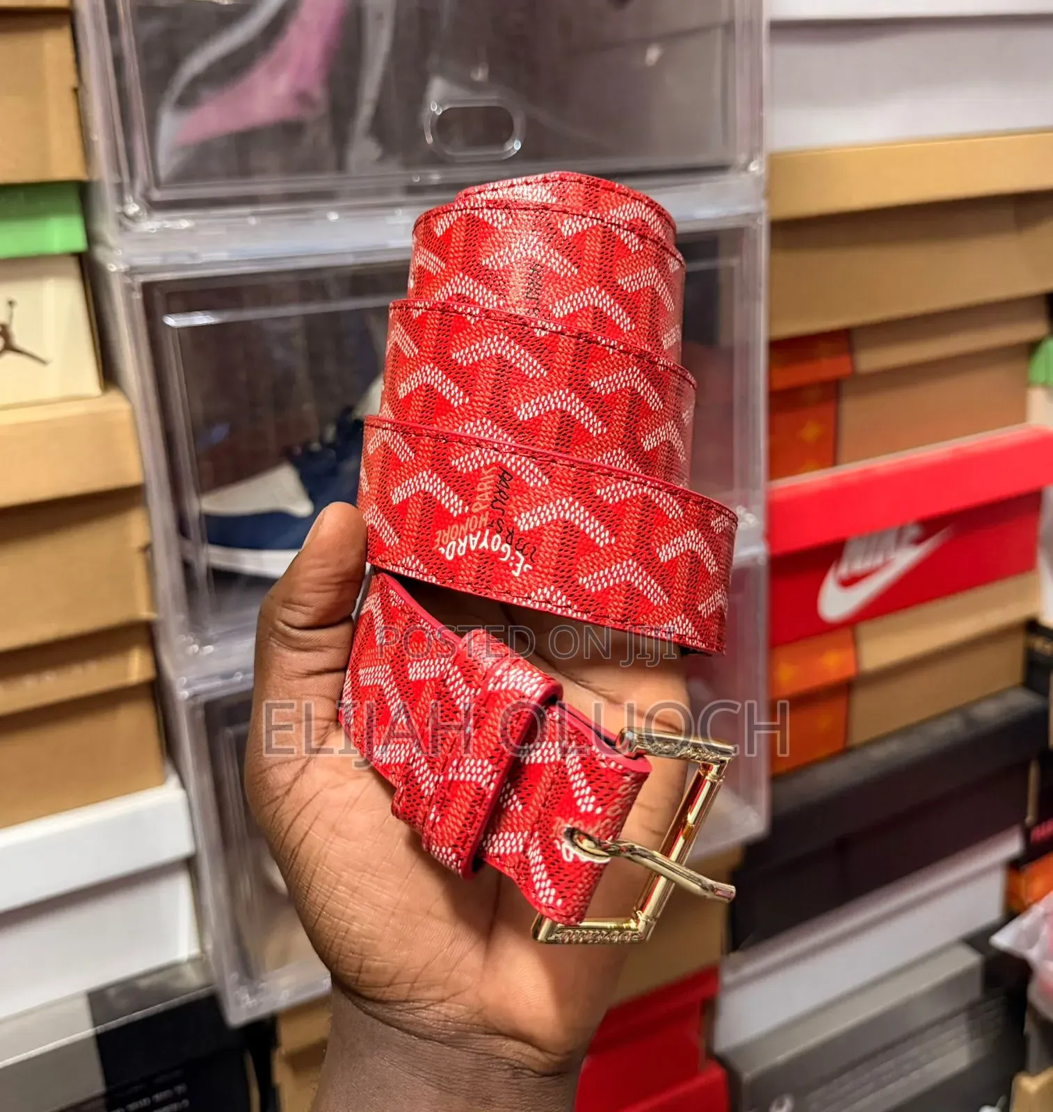 Goyard Quality Leather Belt