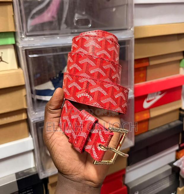 Goyard Quality Leather Belt - thumbnail 2