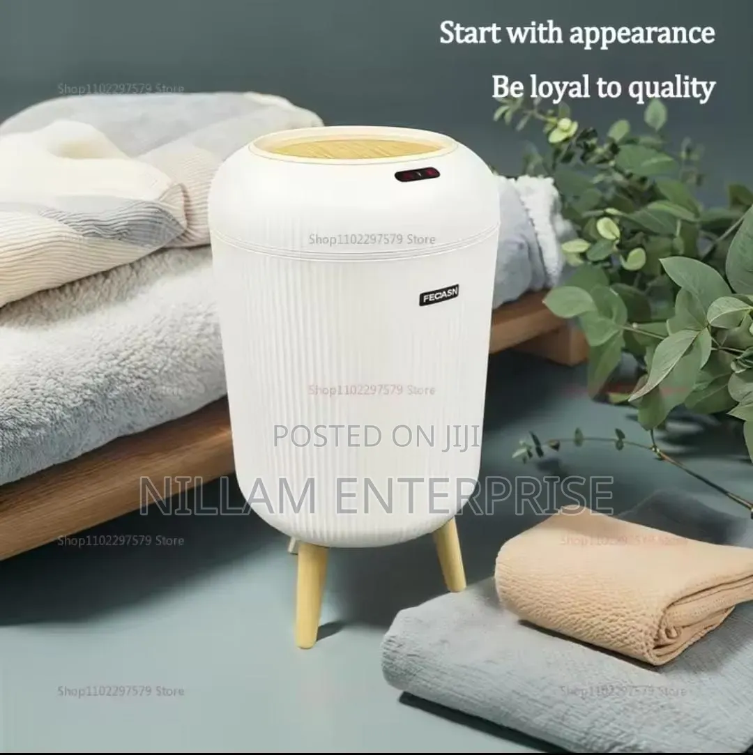 Smart Trash Can Automatic Flip Cover