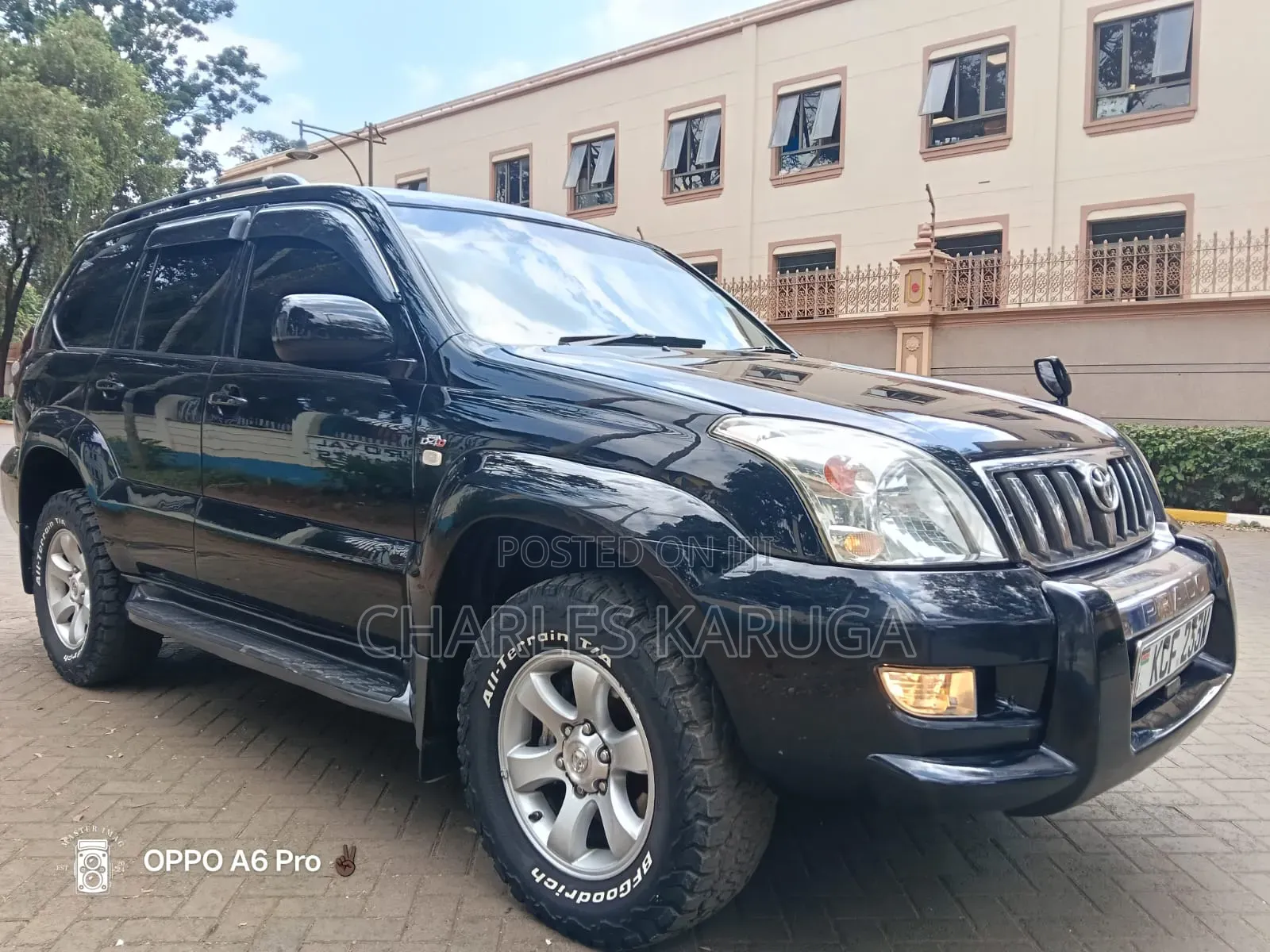 Toyota Land Cruiser Prado 2008 Black