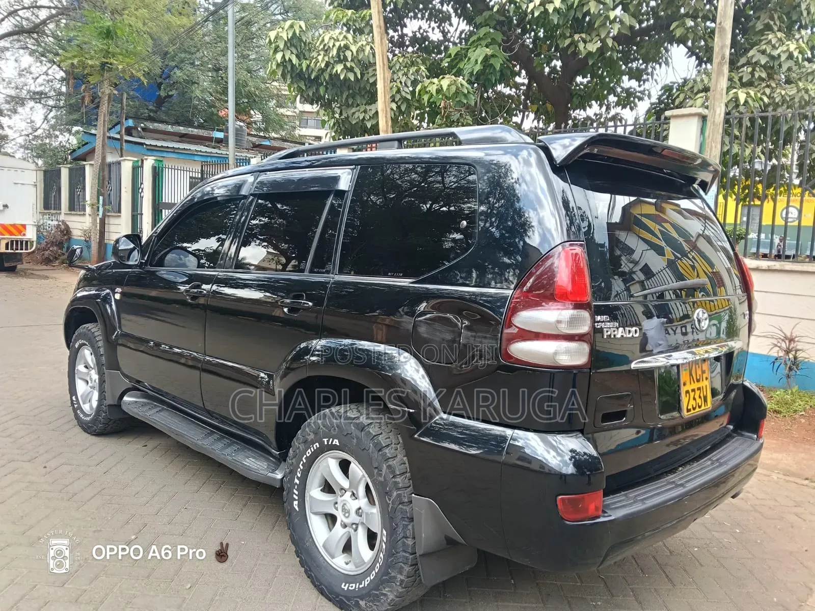 Toyota Land Cruiser Prado 2008 Black