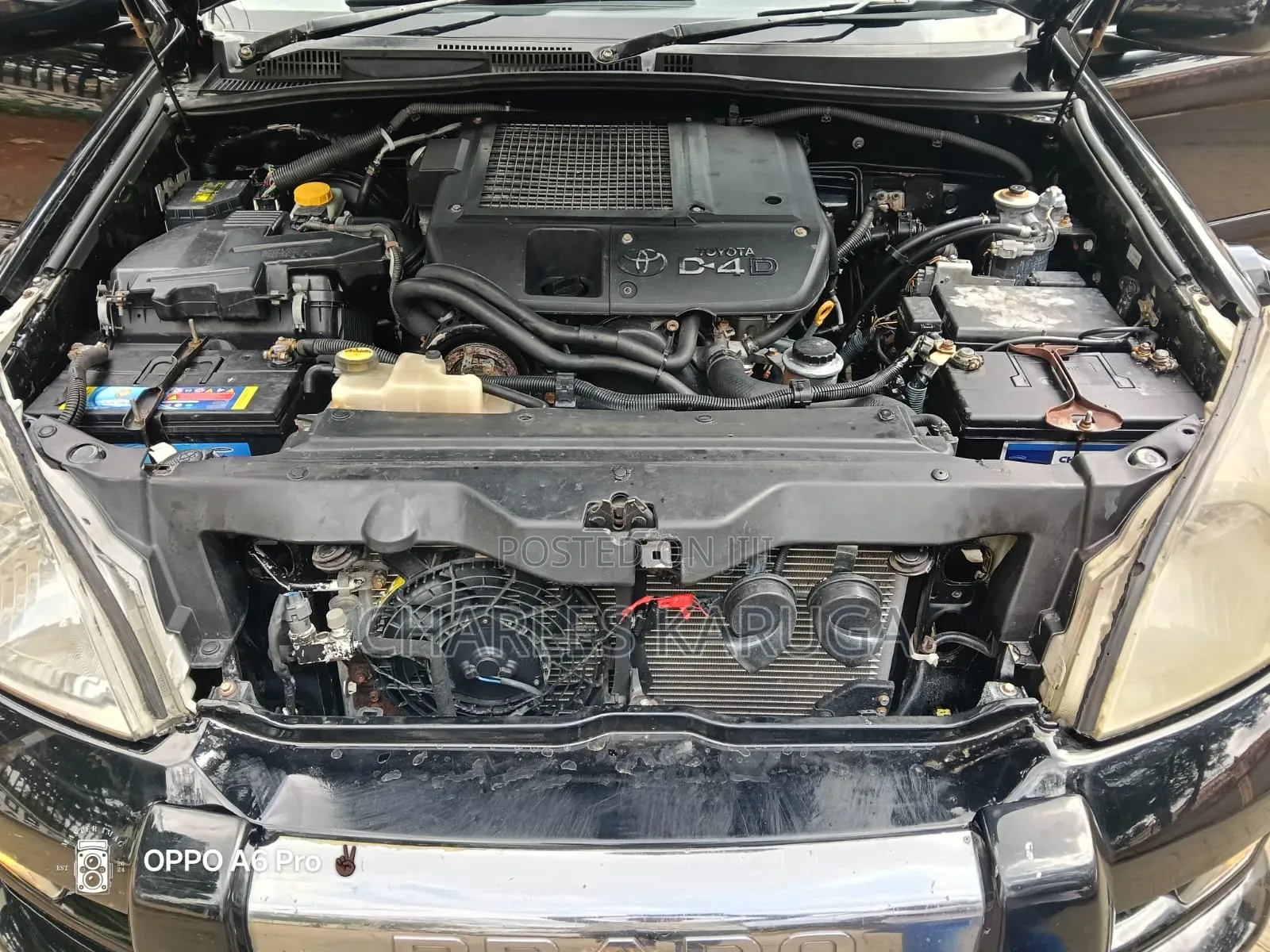 Toyota Land Cruiser Prado 2008 Black