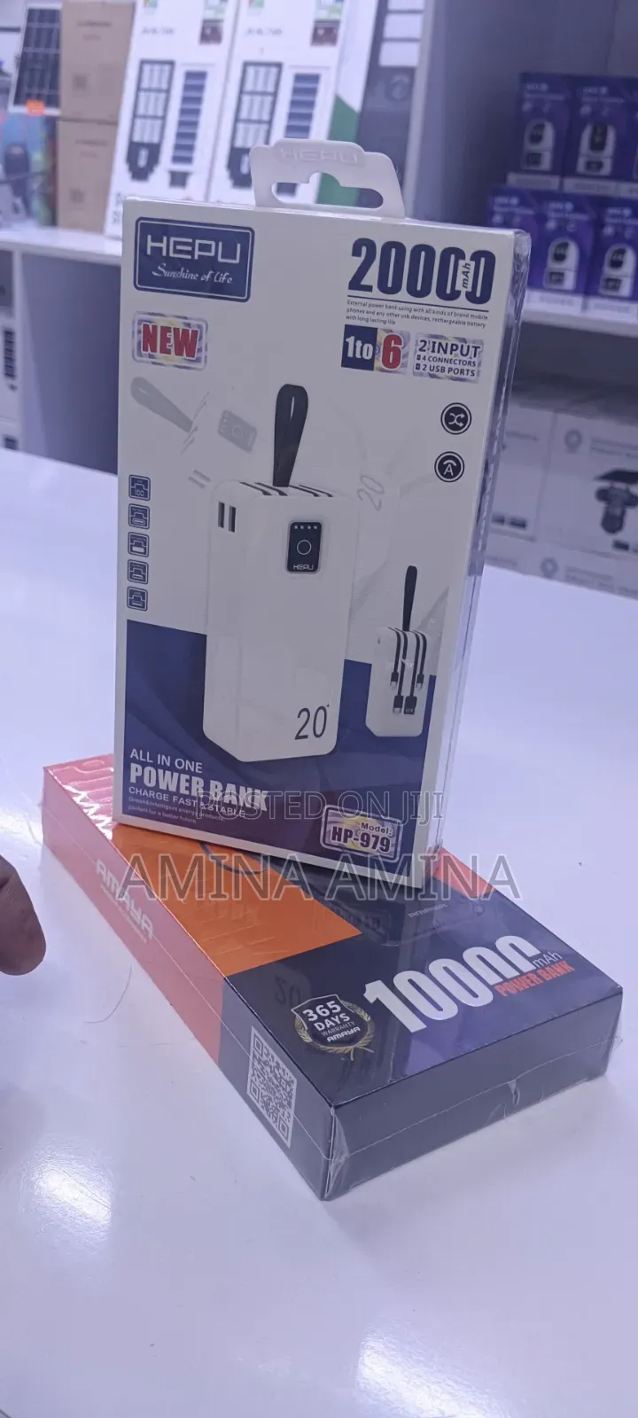 New Hepu 20000amphs 22.5w Power Bank