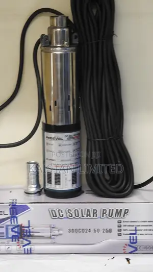 Reevel 24v Dc Solar Submersible Pump 250w 50m Head 1.5m3/H Water Pump