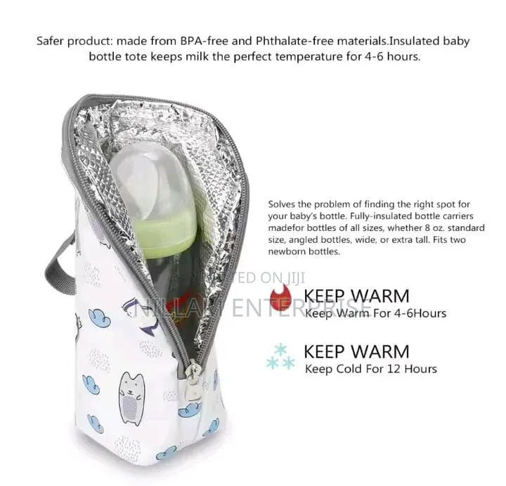 Insulated Milk Bottle Bag,