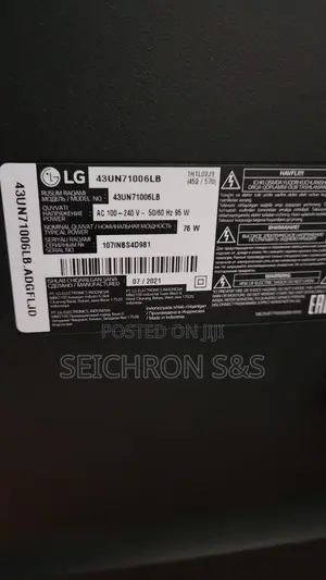 Lg 43" Uhd Smart Tv (43un71006lb)