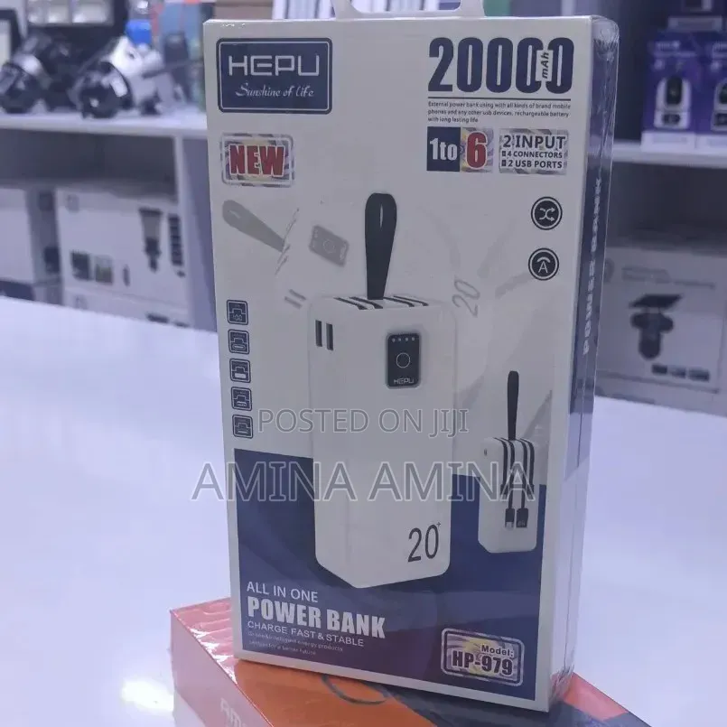New Hepu 20000amphs 22.5w Power Bank