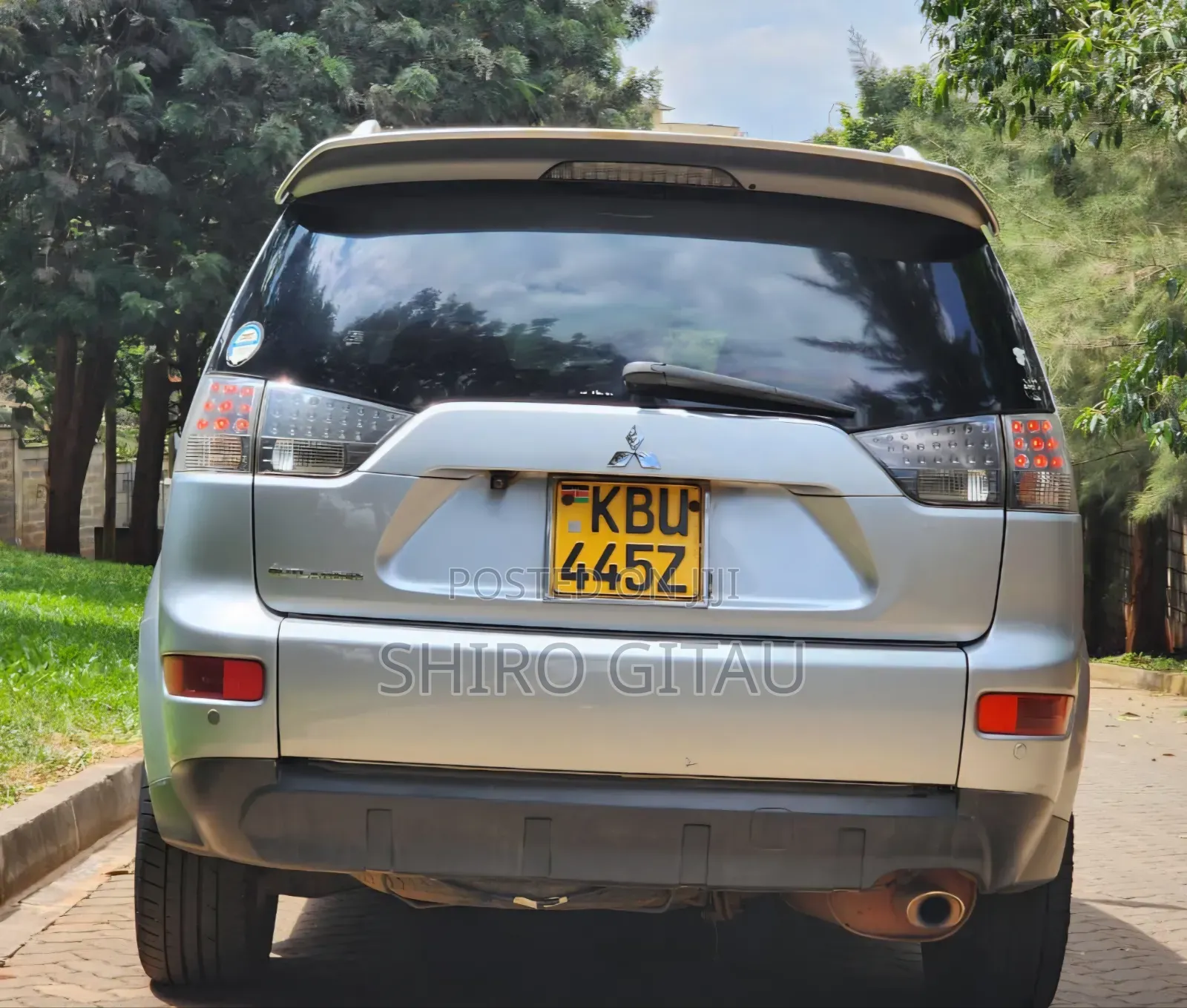 Mitsubishi Outlander 2006 Silver