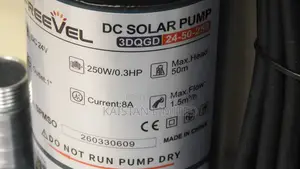 Freevel Solar Borehole Pump 250w 24v. Dc Submersible Water Pump