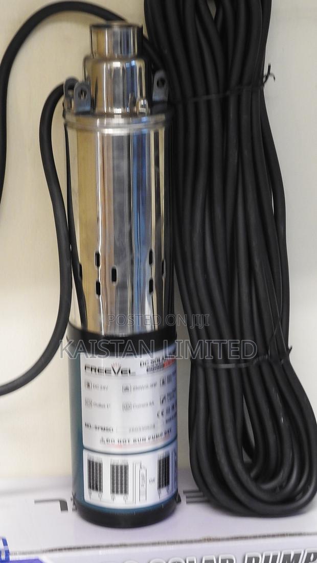 Freevel Solar Borehole Pump 250w 24v. Dc Submersible Water Pump