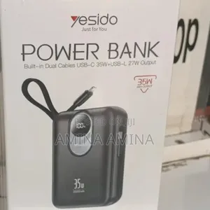 Yesido 35w Powerbank 20000amp Powerbank