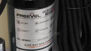 Freevel Solar Water Pump 3dqgd24-50-250. Dc Solar Submersible Pump