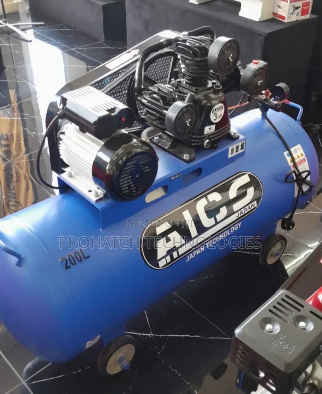 200l 3piston Electric Air Compressor