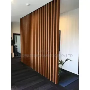 Light Brown WPC Partitioning Baffles