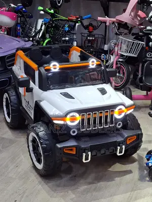 Kids Electric Jeep Ride on Car 2 Seater With Led Lights