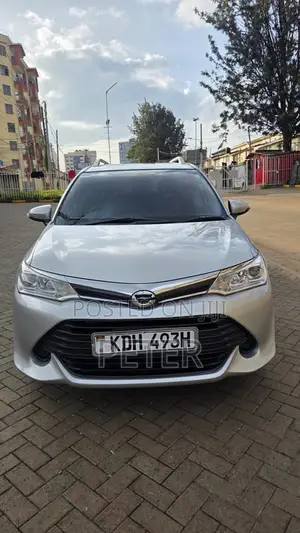 Toyota Corolla Fielder 2015 Silver