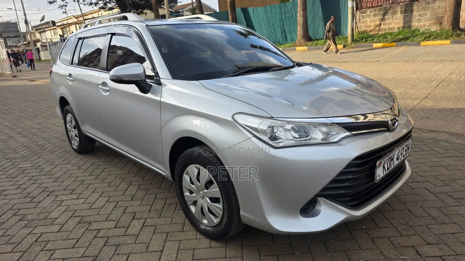 Toyota Corolla Fielder 2015 Silver
