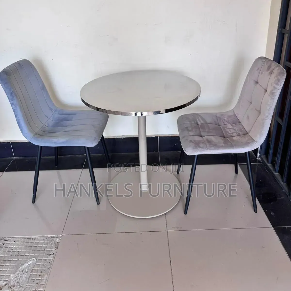 2 Seater Round Dining Table | Modern Dining Furniture