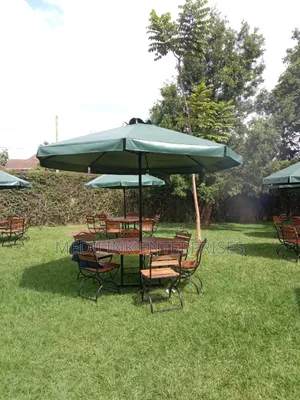 Edmont Wooden Metallic Garden Outdoor Shade