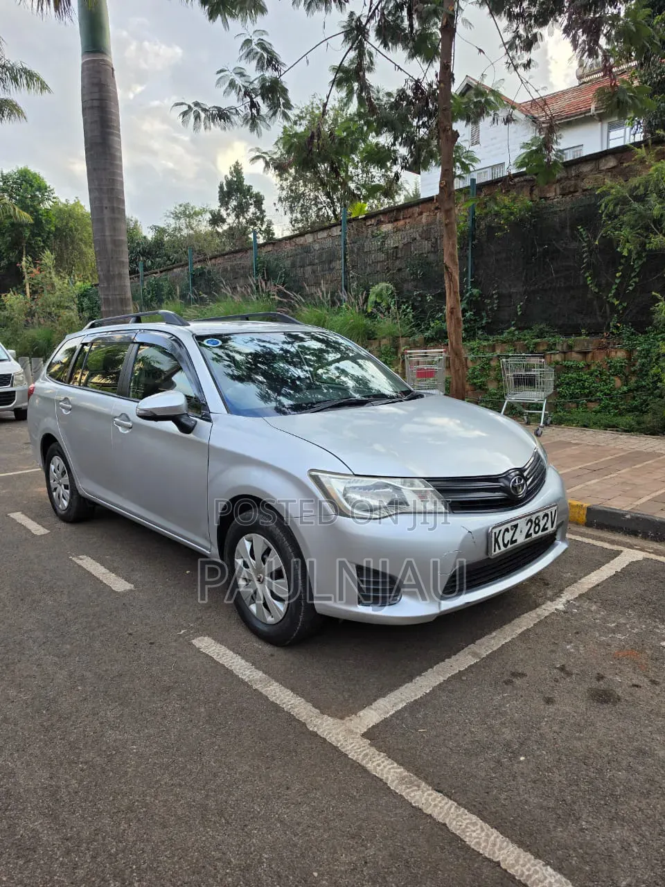 Toyota Corolla Fielder 2015 Silver