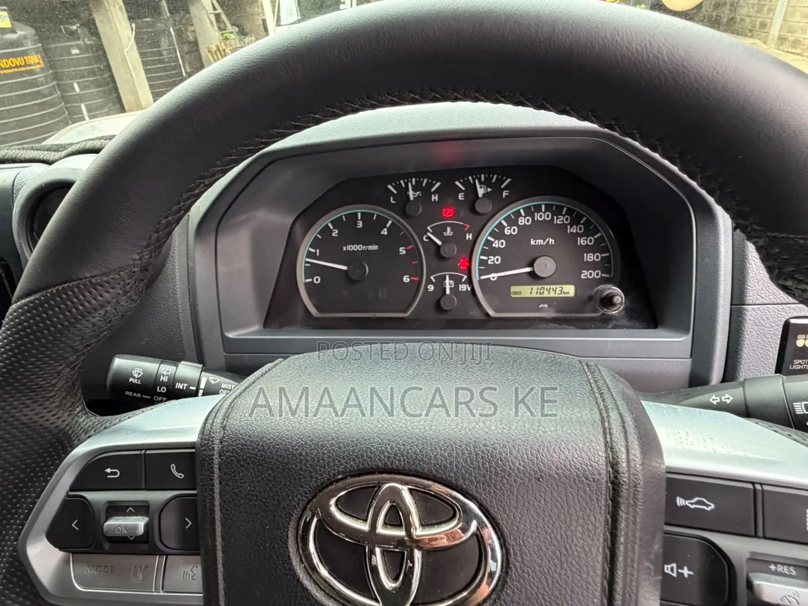 Toyota Land Cruiser 4.5 V8 TD 2017 Black