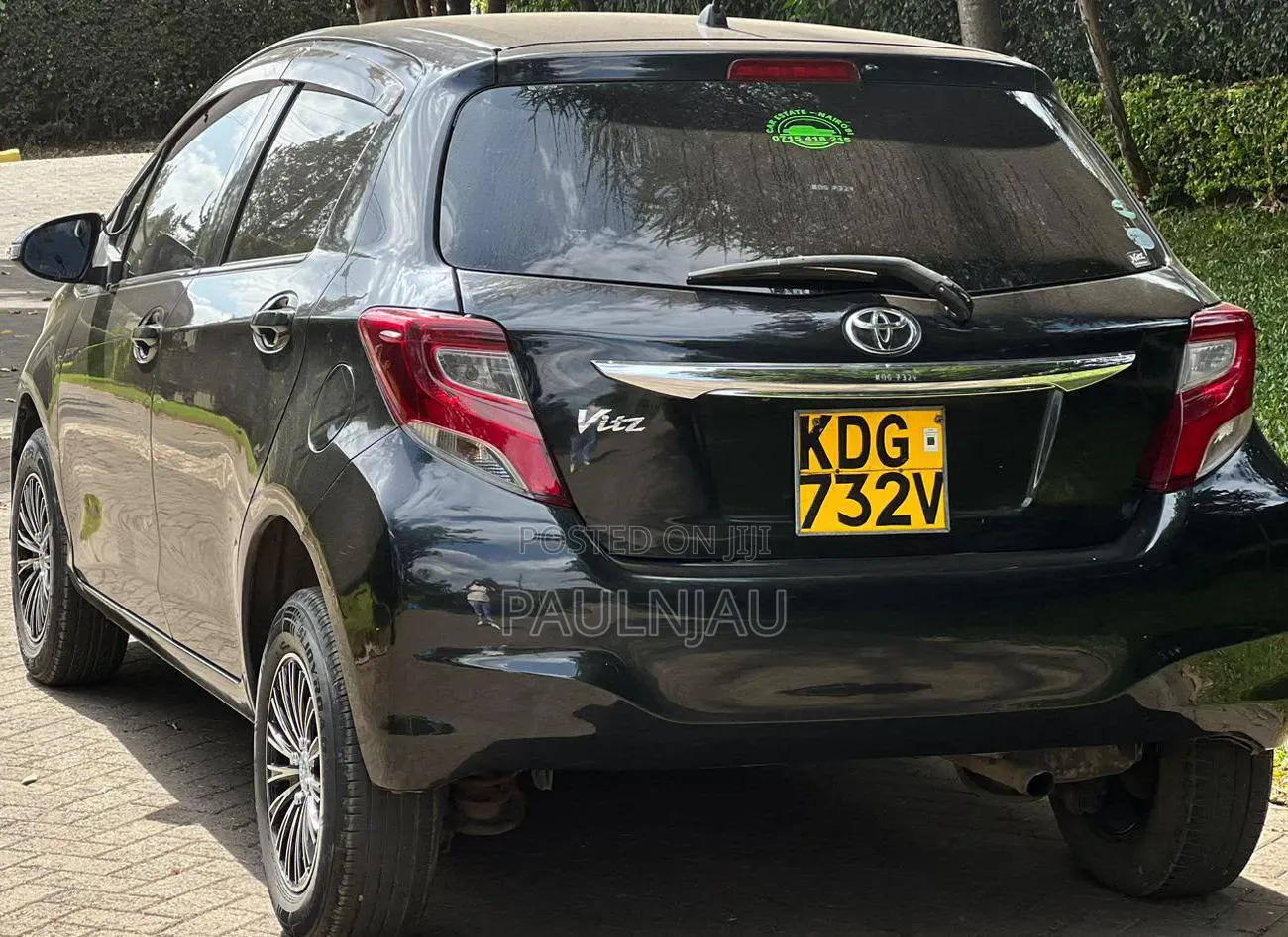 Toyota Vitz 2015 Black
