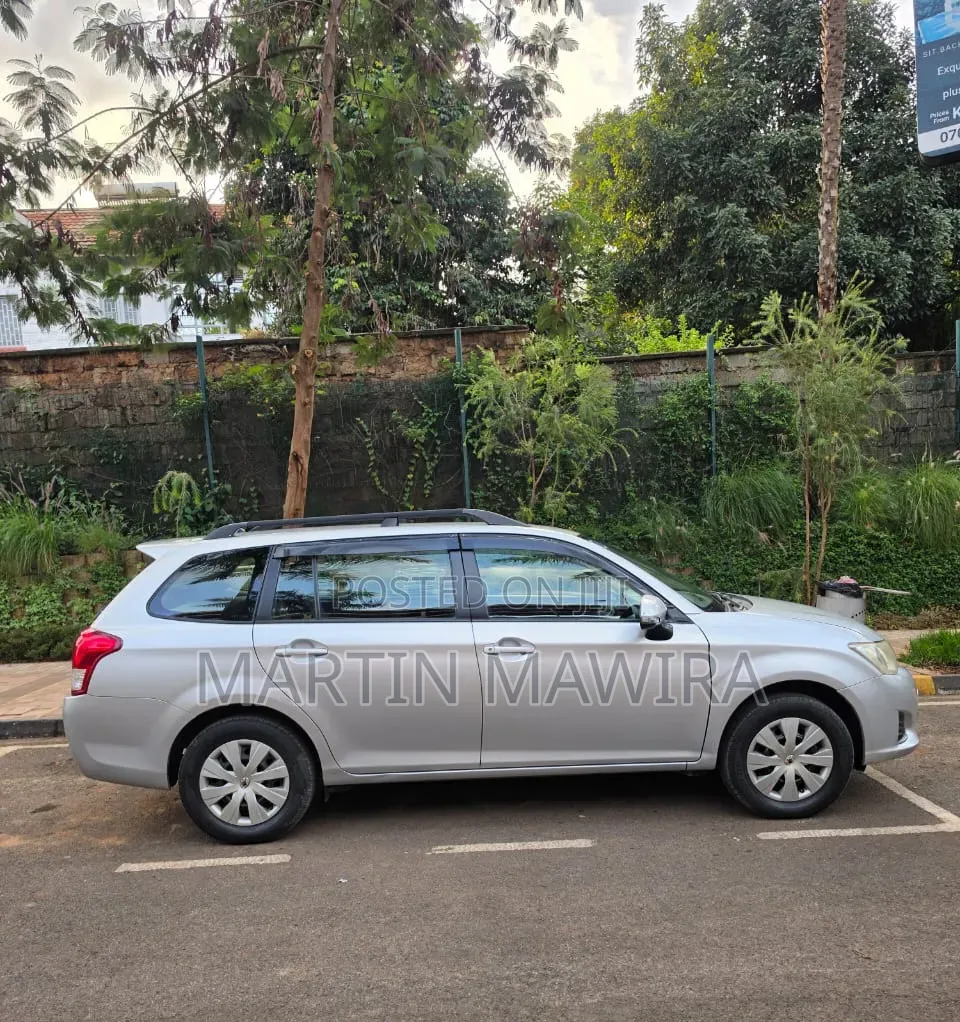 Toyota Corolla Fielder 2015 Silver