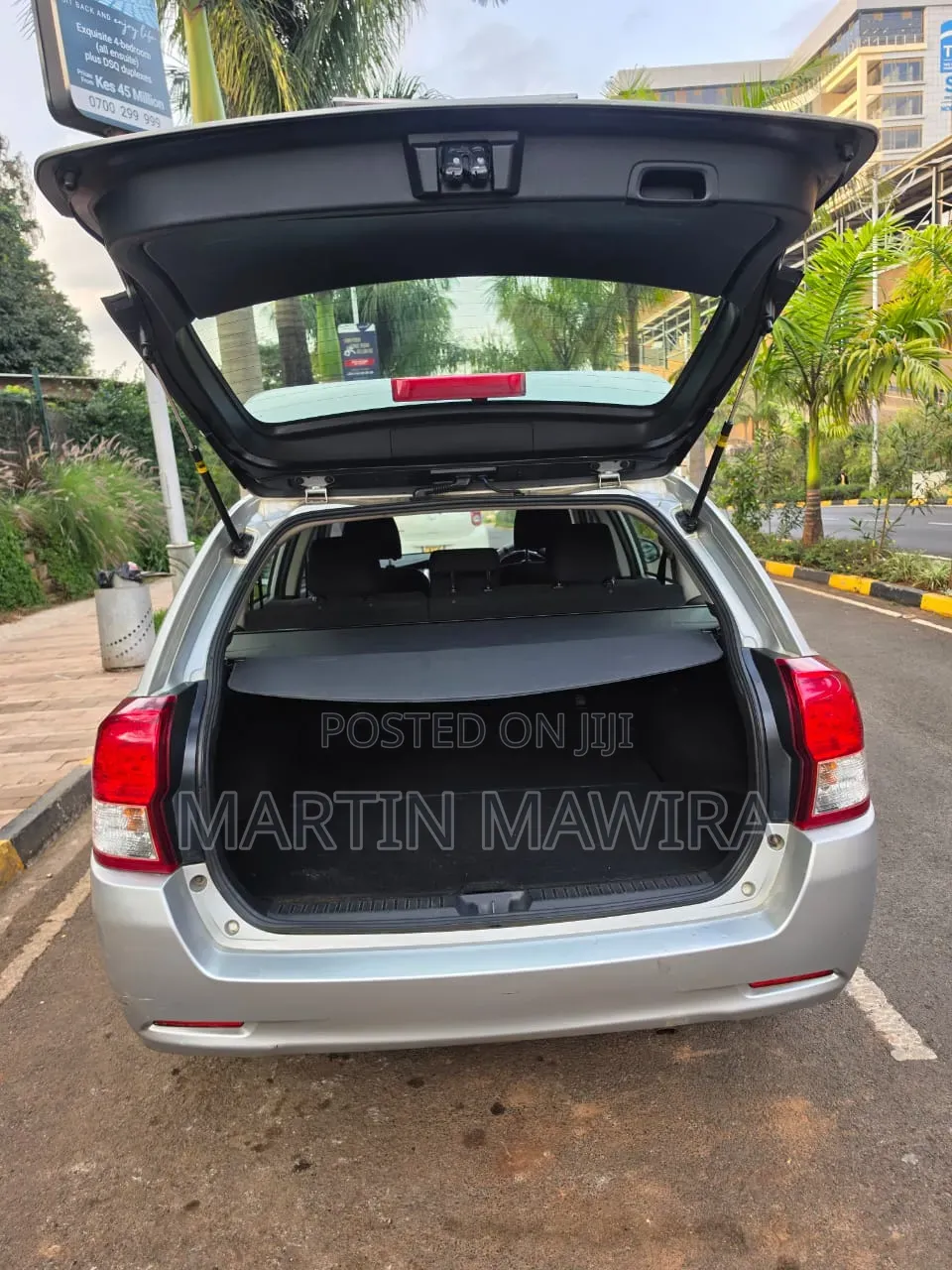 Toyota Corolla Fielder 2015 Silver