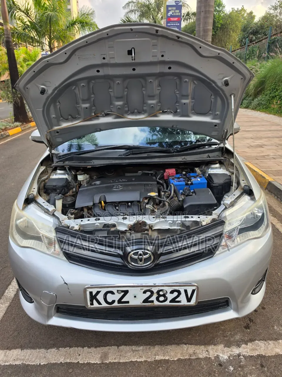 Toyota Corolla Fielder 2015 Silver