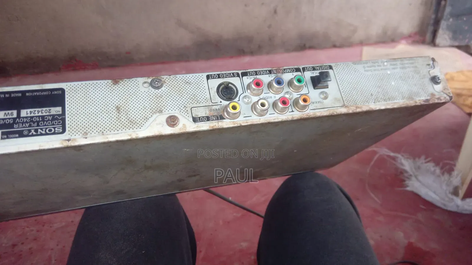 Sony Cd/DVD Player (Model DVP-Ns61p) Used,Good Condition