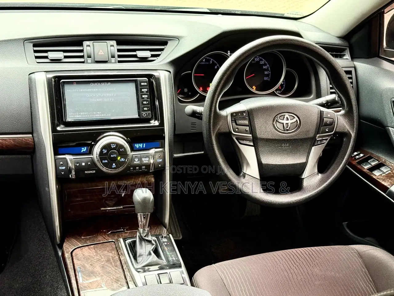 Toyota Mark X 2.5 AWD 2017 Black