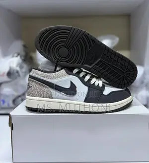 Aj3, These Air Jordan 1 Low "Deep Pewter" Size 38-45