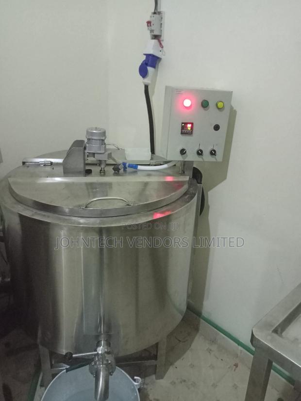 Batch Milk Pasteurizer 500 Liters Capacity