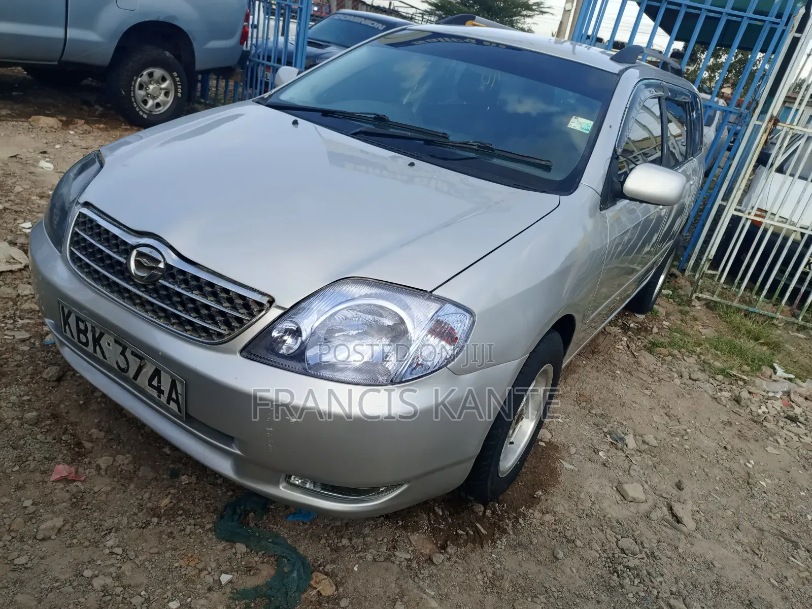 Toyota Corolla Fielder 2008 Silver