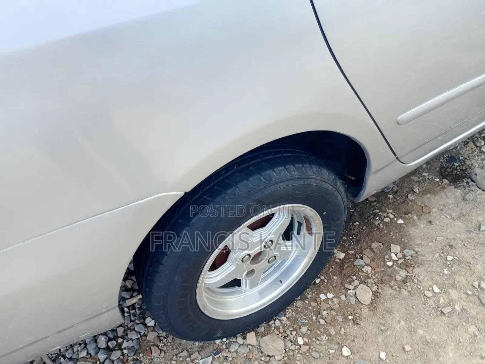 Toyota Corolla Fielder 2008 Silver