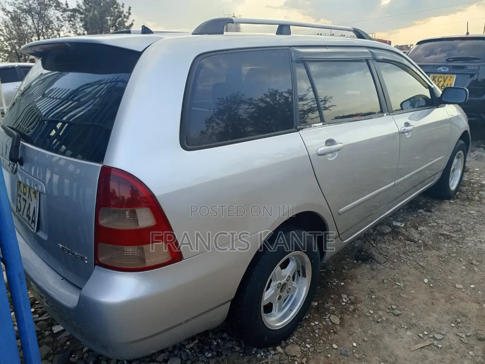 Toyota Corolla Fielder 2008 Silver